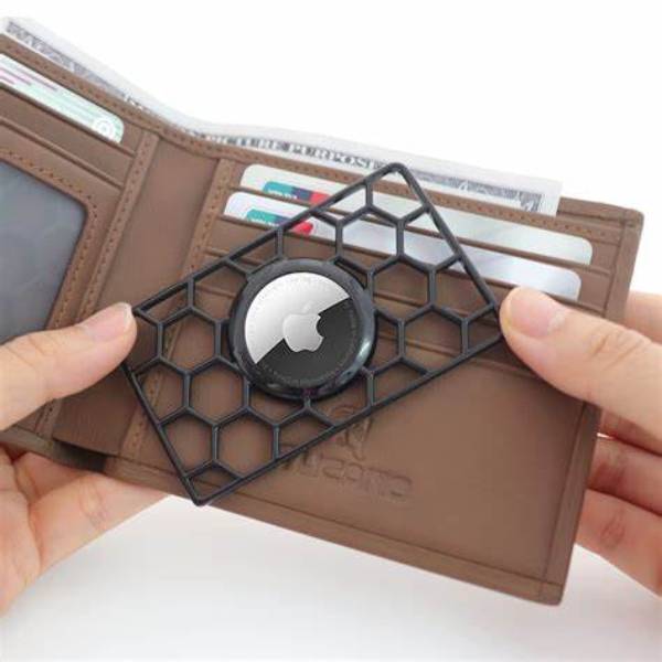 wallet with air tag