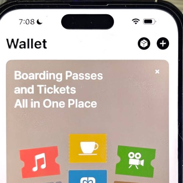 how to access wallet on iphone