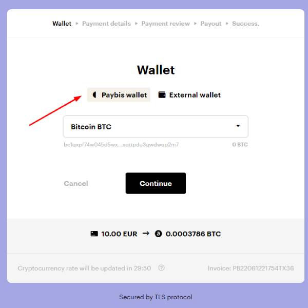 paybis wallet