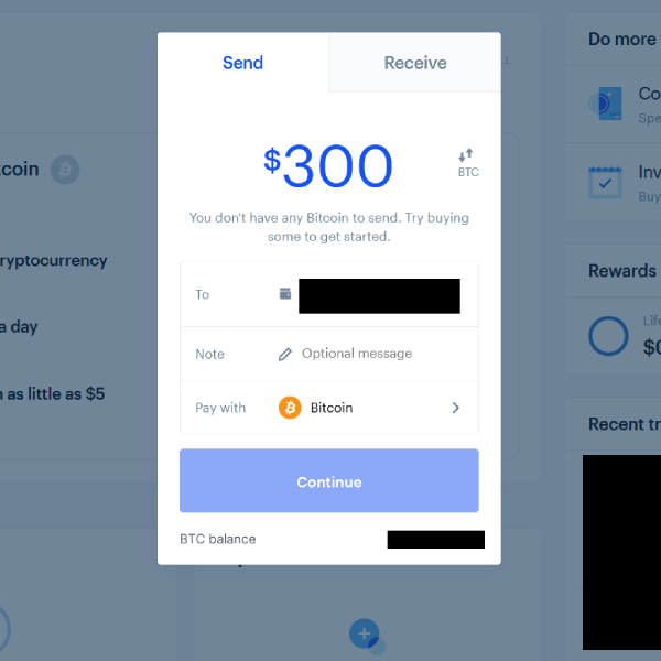 how to withdraw from coinbase wallet