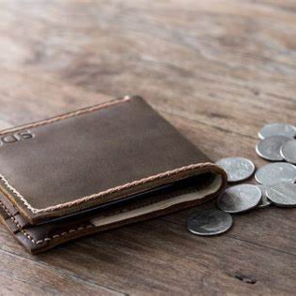 wallet with coin pocket