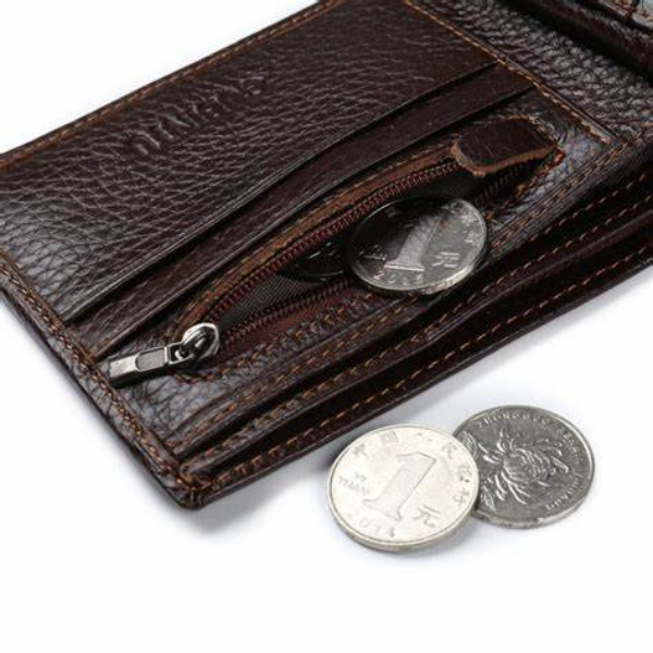 wallet with coin pocket