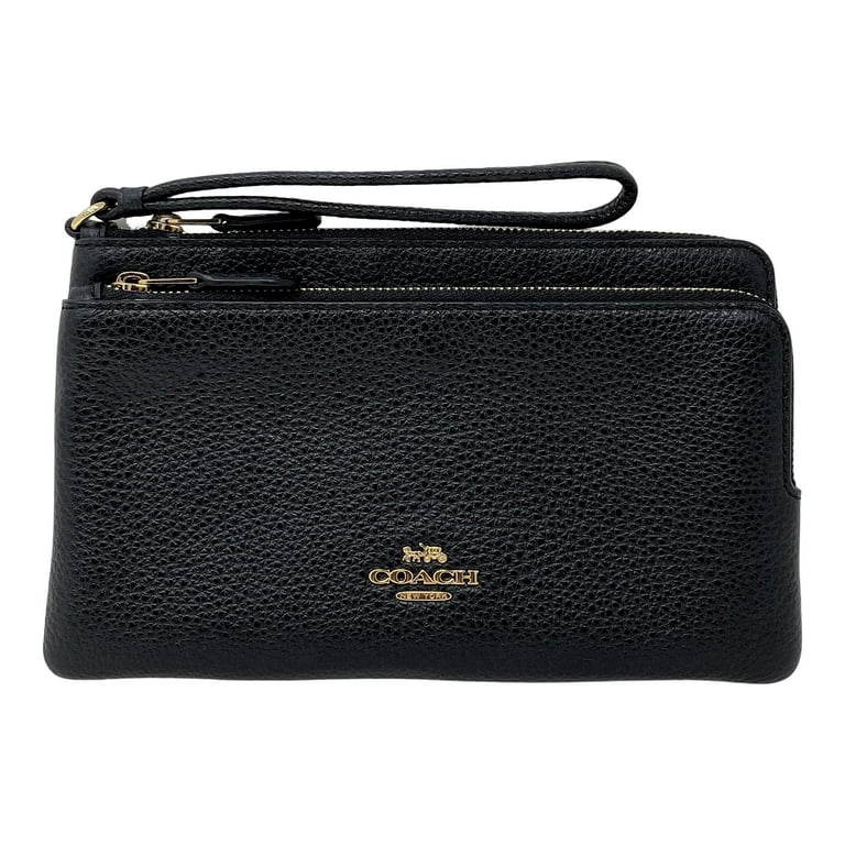 black coach wallet