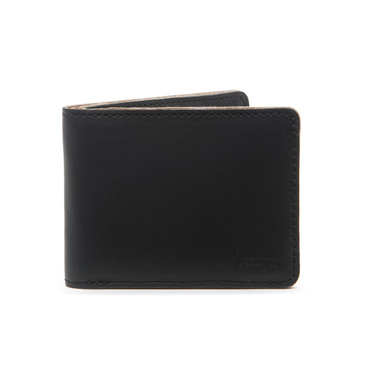 black leather wallet