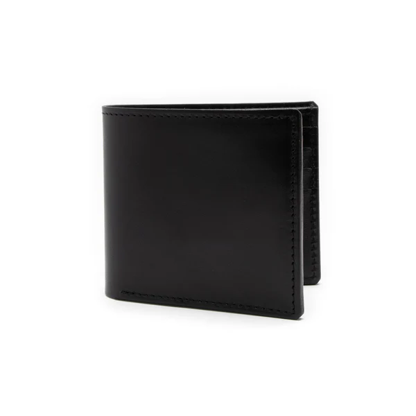 black leather wallet