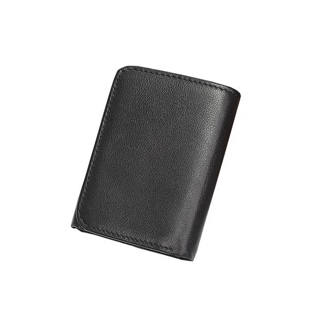 black leather wallet